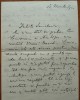 Scrisoare olografa a lui C-tin Radulescu Motru catre Henric Sanielevici, 1931