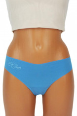 SLG207-4 Chilot tanga fara cusaturi pe magini Sloggi Light Cotton Tanga foto