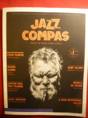 Revista de Jazz - Jazz- Compas-48 pag. + 2 invitatii foto