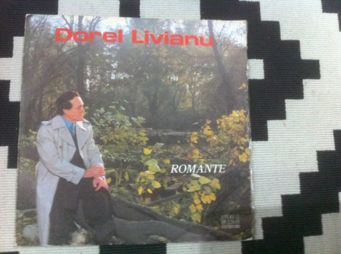 Dorel Livianu romante disc vinyl lp muzica populara slagare STM EPE 01534 VG+