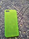 Husa iphone 5/5s/5c noua, Verde, iPhone 5C, Gel TPU