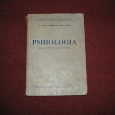 Al. Rosca - Psihologia - Manual pentru invatamantul superior - 1957