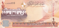 Bancnota Bahrain 1/2 Dinar (2008) - P25 UNC foto