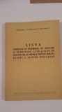 Lista tarifelor de inchiriere de montare si demontare