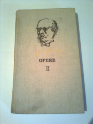 OPERE ~ VASILE ALECSANDRI ( vol. 2 ) foto