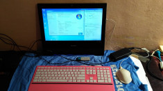 PC ALL IN ONE TOUCHSCREEN SHUTLLE X50V2 CPU DUAL CORE RAM DDR2 2GB HDD 250GB foto