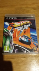 PS3 Hot wheels World&amp;#039;s best driver - joc original by WADDER foto