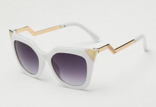 Ochelari De Soare Dama Cu Un Design Deosebit - Lentila Plata - Model 2