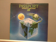 PASSPORT - INFINITY MACHINE (1976/WARNER/ENGLAND) - Vinil/Vinyl/Impecabil(M-) foto