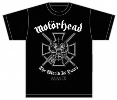 Tricou Motorhead - Iron Cross (The World is Yours) foto