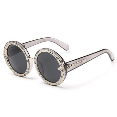 Ochelari De Soare Dama Design Unic cu Lentile Rotunde - Model 5 foto