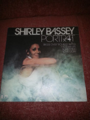 SHIRLEY BASSEY - Portrait 2 LP FOC+Booklet-United Artists- GER vinil vinyl foto