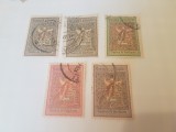 Romania 1906 ingerii / serie stampilata+, Stampilat