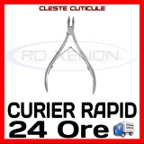Cumpara ieftin CLESTE CUTICULE - MANICHIURA UNGHII FALSE GEL UV, FRENCH - PRET MINIM