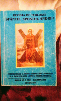 Revista de Teologie Sf&amp;acirc;ntul Apostol Andrei, iunie - decembrie 2000, foto