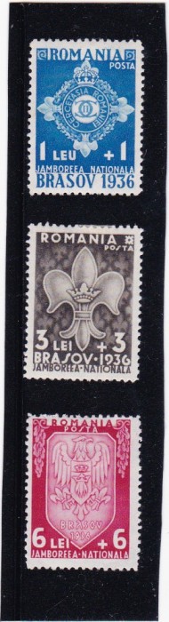 L.P 115 Jamboreea Nationala Brasov 1936 -sarniera