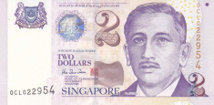 Bancnota Singapore 2 Dolari (1999) - P38 UNC foto
