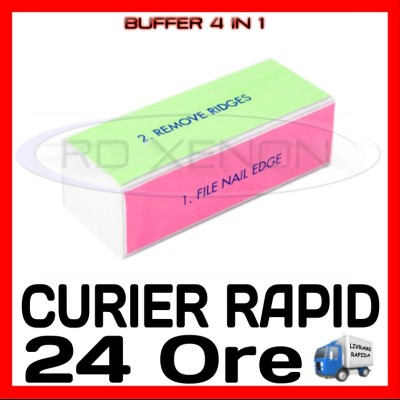 BUFFER 4 IN 1 - MANICHIURA UNGHII FALSE GEL UV - PRET MINIM foto