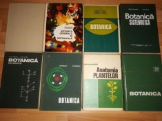 Set 8 Carti Botanica Generala si Sistematica, Anatomia si Morfologia Plantelor foto