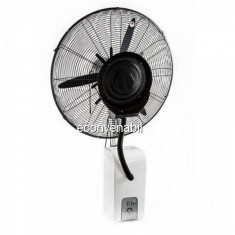 Ventilator de perete cu pulverizare apa 8l alimentare retea HW26MC05 foto