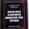 CONSTANTIN ABALUTA-DESPRE VIATA SI DISPARITIA BROASTELOR TESTOASE:POEME1968-2003