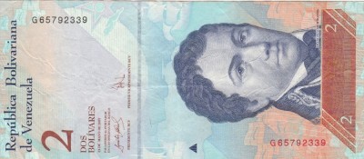 Venezuela 2 Bolivares 2007 Noua foto