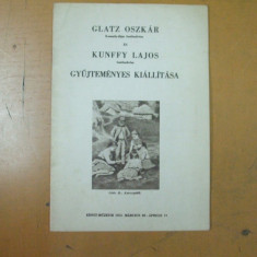 Glatz Oszkar catalog expozitie 1953 Ernst - Muzeum contine lista exponate