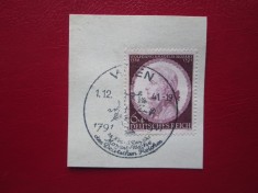 TIMBRE GERMANIA=FRAGMENT DE HIRTIE