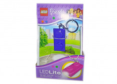 Breloc cu lanterna LEGO Friends placa indigo (LGL-KE52F-I) foto