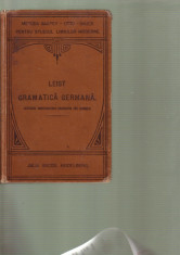 Leist - Gramatica germana foto