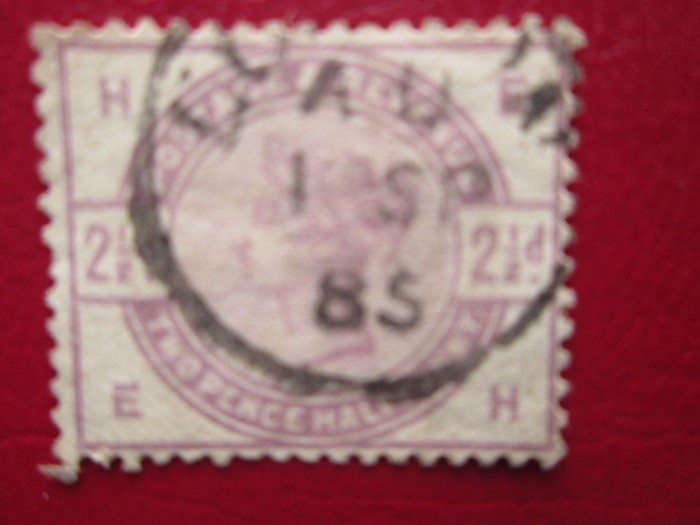 TIMBRE ANGLIA SERIE STAMPILATA