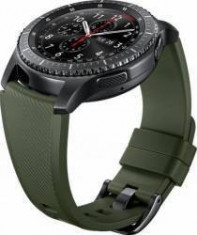 BRATARA SMARTWATCH SAMSUNG GEAR S3 SILICON KHAKI foto