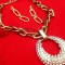 Set bijuterii AWA-placat cu Aur 18k si cristale zirconia