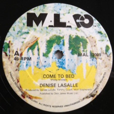 Denise Lasalle - Come To Bed (1983, Malaco) disc vinil Maxi Single funk/soul foto