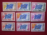 TIMBRE FRANTA SERIE =MNH
