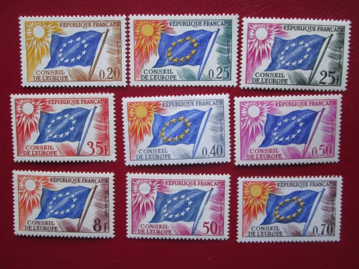 TIMBRE FRANTA SERIE =MNH