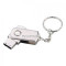 Stick Memorie USB 2.0 4Gb Metalic, tip Breloc Chei