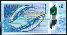 SCOTIA - 5 Pounds Sterling 2016 polymer Royal Bank Of Scotland - UNC P-370 foto