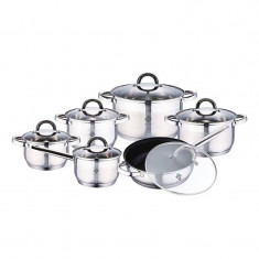 Set oale Bohmann, 12 piese, manere inox foto