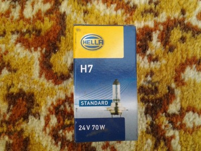 Hella - Bec Halogen Camion H7 24V 55W (1 bucata) foto
