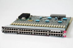 Modul Switch Cisco Systems Catalyst 6500 48 Port WS-X6148V-GE-TX 10/100/1000 foto