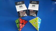 Cub Rubik QiYi QiMing A Pyraminx 95mm Profesional foto