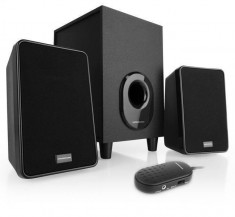 Sistem audio 2.1 Modecom MC-S1 black foto