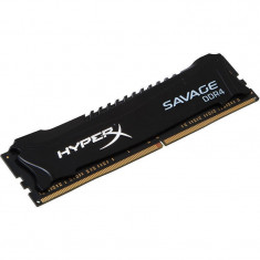 Memorie HyperX Savage 4GB DDR4 2400MHz CL12 Negru foto