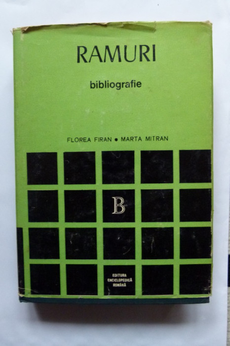 OLTENIA-BIBLIOGRAFIA REVISTEI RAMURI, CRAIOVA-BUCURESTI 1972