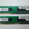 Kit memorie ram ddr2 2x512 mb 667 Transcend