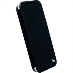 Husa Flip Cover Krusell 75841 Agenda Malmo Negru pentru SAMSUNG Galaxy S5 foto