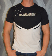 Tricou Dsquared 2 pentru barbati S,M,L,XL,XXL DSQ2 model 2017 100% bumbac foto