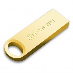 Memorie USB Transcend Jetflash 520 8GB USB 2.0 aurie foto