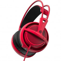 Casti gaming SteelSeries Siberia 200 Forged Red foto